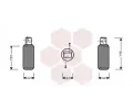 Vysoue klimatizace VAN WEZEL ‐ VAW 4700D044