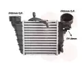 Chladi vzduchu intercooler VAN WEZEL ‐ VAW 49004036