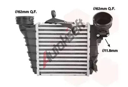 VAN WEZEL Chladi vzduchu intercooler VAW 49004036, 49004036