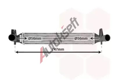 VAN WEZEL Chladi vzduchu intercooler VAW 49004042, 49004042