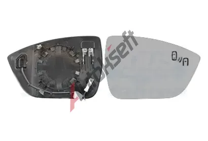 VAN WEZEL Sklo do vnjho zrctka * HAGUS * VAW 4907836, 4907836