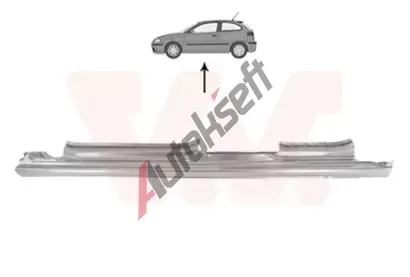 VAN WEZEL Nstupn panel VAW 4917103, 4917103