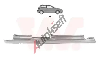VAN WEZEL Nstupn panel VAW 4917104, 4917104