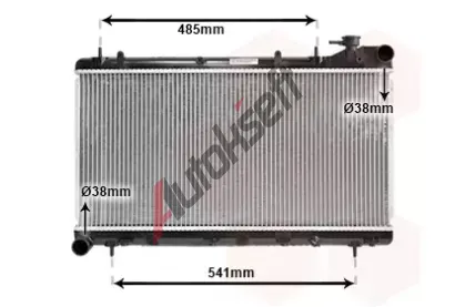 VAN WEZEL Chladi vody VAW 51002015, 51002015