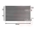 Kondenztor klimatizace VAN WEZEL ‐ VAW 51015705