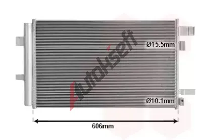 VAN WEZEL Kondenztor klimatizace VAW 51015705, 51015705