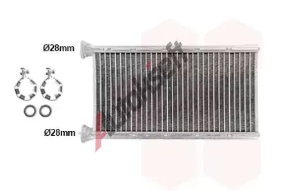 VAN WEZEL Vmnk tepla vnitnho vytpn VAW 51016700, 51016700