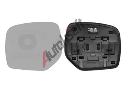 VAN WEZEL Sklo do vnjho zrctka HAGUS VAW 5141837, 5141837