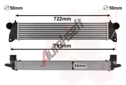 VAN WEZEL Chladi� vzduchu intercooler VAW 52004701, 52004701