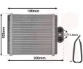 Vmnk tepla vnitnho vytpn VAN WEZEL ‐ VAW 52006093