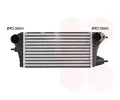 Chladi vzduchu intercooler VAN WEZEL ‐ VAW 52014704