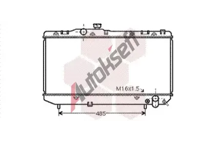 VAN WEZEL Chladi vody VAW 53002142, 53002142