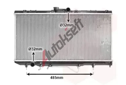 VAN WEZEL Chladi vody VAW 53002146, 53002146