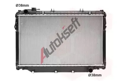 VAN WEZEL Chladi vody VAW 53002223, 53002223