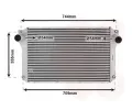 Chladi vzduchu intercooler VAN WEZEL ‐ VAW 53004362