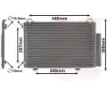 Kondenztor klimatizace VAN WEZEL ‐ VAW 53005267