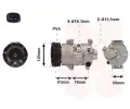 Kompresor klimatizace VAN WEZEL ‐ VAW 5300K581