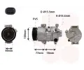 Kompresor klimatizace VAN WEZEL ‐ VAW 5300K584