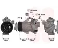 Kompresor klimatizace VAN WEZEL ‐ VAW 5300K618
