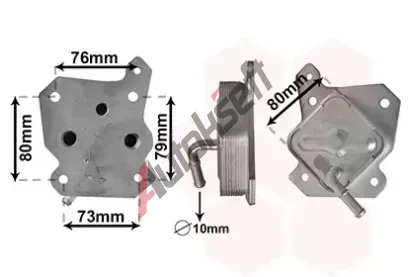VAN WEZEL Chladi oleje VAW 53013701, 53013701