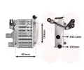 Chladi vzduchu intercooler VAN WEZEL ‐ VAW 53014703