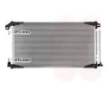 Kondenztor klimatizace VAN WEZEL ‐ VAW 53015713