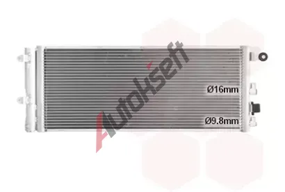 VAN WEZEL Kondenzátor klimatizace VAW 53015725, 53015725 VAN WEZEL Kondenzátor klimatizace VAW 53015725, 53015725