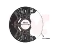 VAN WEZEL Ochrann plech proti neistotm brzdovho kotoue ‐ VAW 5307371