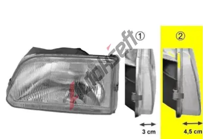 VAN WEZEL P hlavn� sv�tlomet VAW 5322944, 5322944