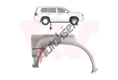 VAN WEZEL Boční stěna VAW 5382148, 5382148 VAN WEZEL Boční stěna VAW 5382148, 5382148