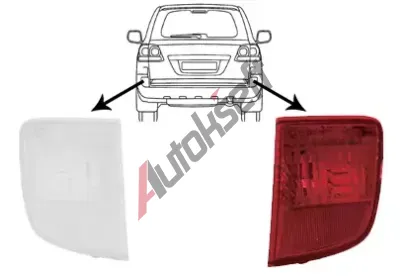 VAN WEZEL Zadn mlhovka VAW 5384930, 5384930