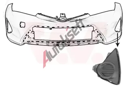 VAN WEZEL Vtrac mka nraznku VAW 5407593, 5407593