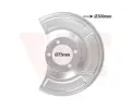 Ochrann� plech proti ne�istot�m brzdov�ho kotou�e&nbsp;VAN WEZEL&nbsp;&dash;&nbsp;VAW 5420373
