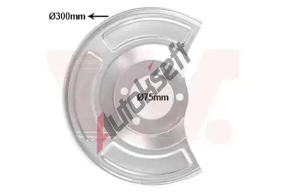 VAN WEZEL Ochranný plech proti nečistotám brzdového kotouče VAW 5420374, 5420374 VAN WEZEL Ochranný plech proti nečistotám brzdového kotouče VAW 5420374, 5420374