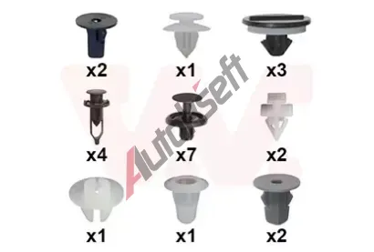 VAN WEZEL Montážní sada - blatník VAW 5437796, 5437796 VAN WEZEL Montážní sada - blatník VAW 5437796, 5437796