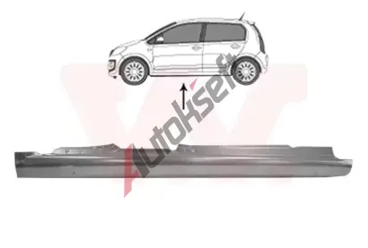 VAN WEZEL Práh dveří VAW 5701103, 5701103  VAN WEZEL Práh dveří VAW 5701103, 5701103