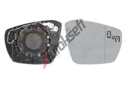 VAN WEZEL Sklo do vnjho zrctka * HAGUS * VAW 5710836, 5710836