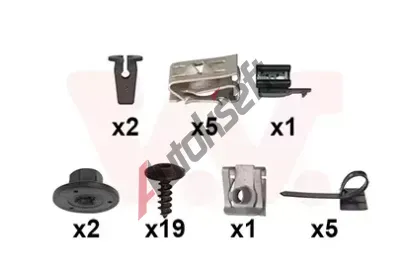 VAN WEZEL Montážní sada - nárazník VAW 5711794, 5711794 VAN WEZEL Montážní sada - nárazník VAW 5711794, 5711794