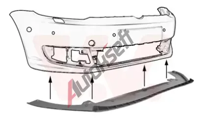 VAN WEZEL Spoiler VAW 5735500, 5735500
