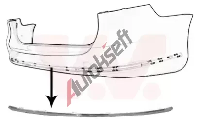 VAN WEZEL Ozdobn / ochrann lita nraznku ** Equipart ** VAW 5740551, 5740551