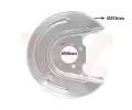 Ochrann� plech proti ne�istot�m brzdov�ho kotou�e&nbsp;VAN WEZEL&nbsp;&dash;&nbsp;VAW 5766373