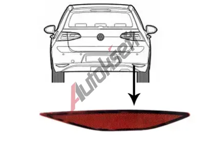 VAN WEZEL Odrazka VAW 5766940, 5766940