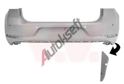 VAN WEZEL Nárazník VAW 5775546, 5775546  VAN WEZEL Nárazník VAW 5775546, 5775546