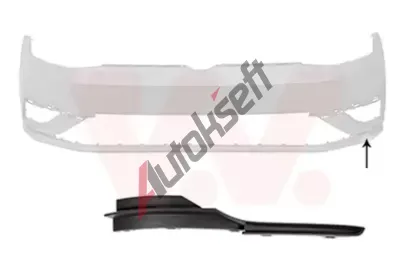 VAN WEZEL Ozdobn� / ochrann� li�ta n�razn�ku ** Equipart ** VAW 5775581, 5775581