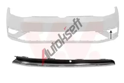 VAN WEZEL Ozdobn / ochrann lita nraznku VAW 5775585, 5775585