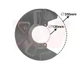 Ochrann plech proti neistotm brzdovho kotoue VAN WEZEL ‐ VAW 5790372
