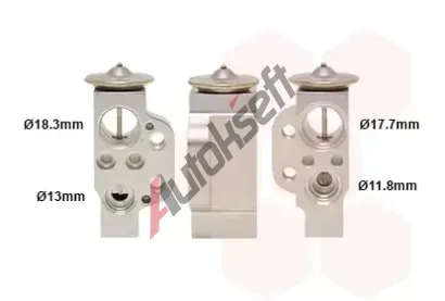 VAN WEZEL Expanzn ventil klimatizace VAW 58001311, 58001311