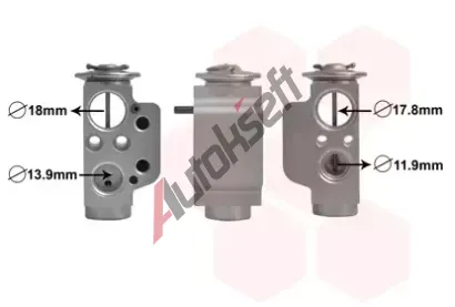 VAN WEZEL Expanzn ventil klimatizace VAW 58001367, 58001367