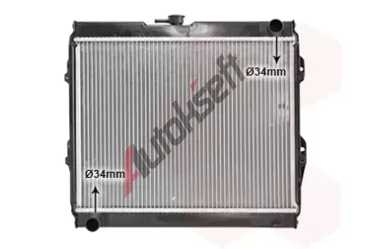 VAN WEZEL Chladi vody VAW 58002090, 58002090