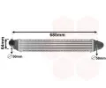 Chladi vzduchu intercooler VAN WEZEL ‐ VAW 58004248